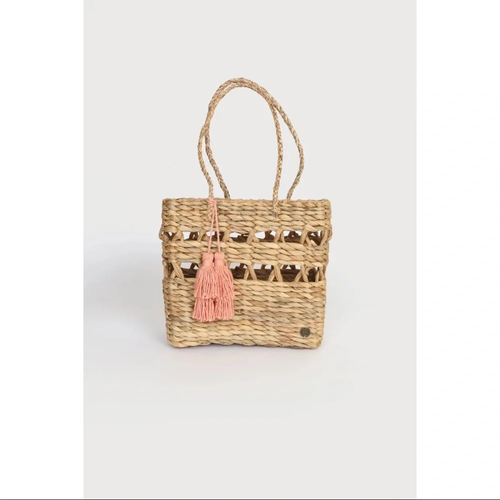 Billabong Wild Heart Straw Tote - Picture 3 of 7